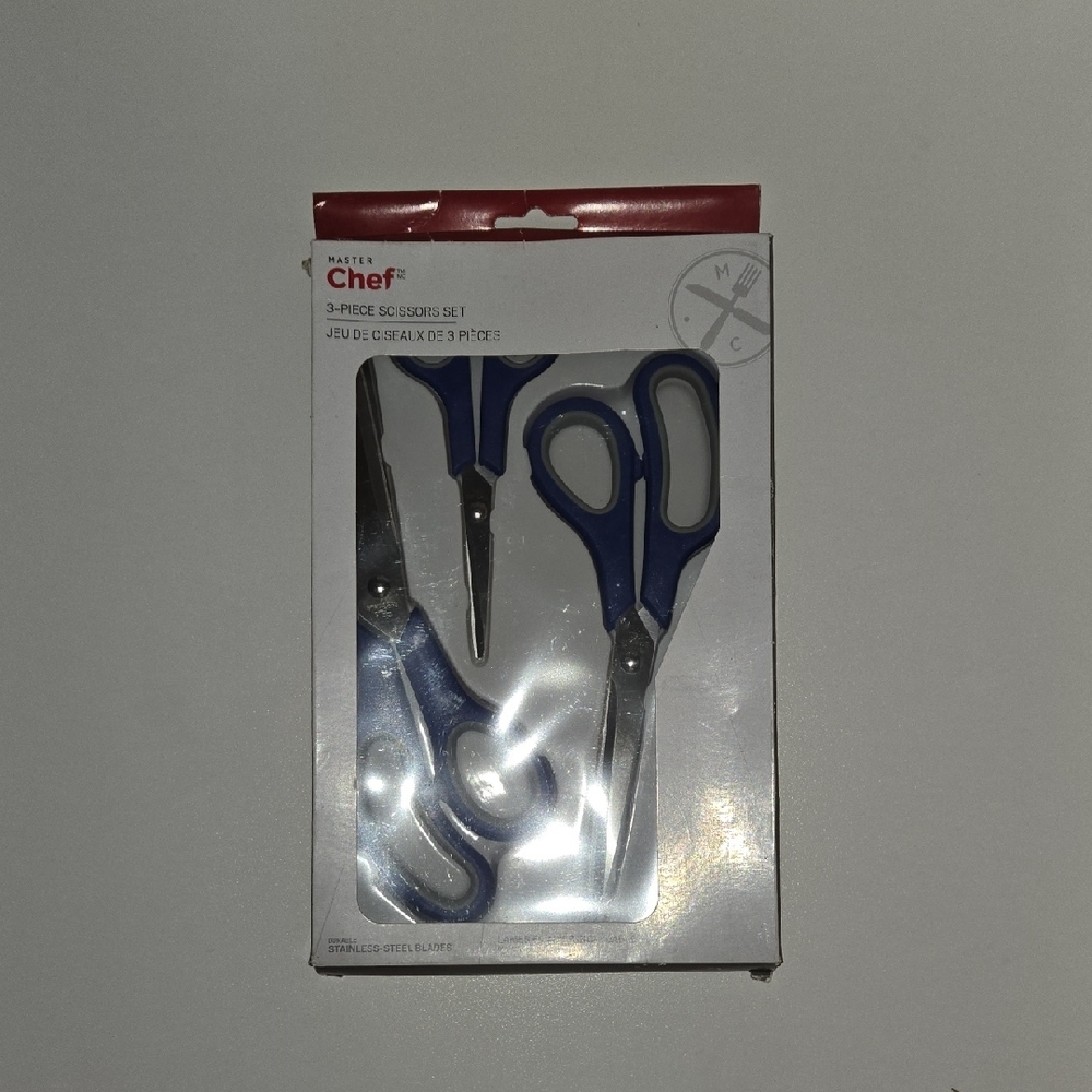 Blue Kitchen Scissors Set - Picture 2 of 3
